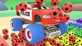 بازی های رنگی رنگی ماشین های رنگی رنگی