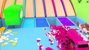 برنامه کودک ماشین بازی / ماشین های رنگی / مزرعه میوه های رنگی