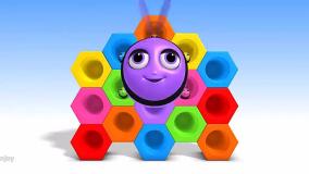 کامیون های رنگی ، آموزش رنگها ، ماشین های رنگی ، توپ رنگی