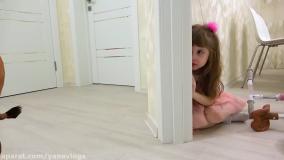 کارتون خنده دار ایوا و مامان: چالش حیوانات برنامه کودک ایواشو