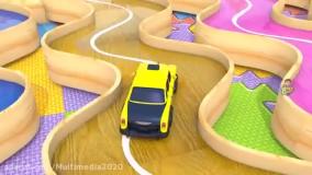 کارتون ماشین های رنگی _ این داستان جاده رنگی ماشین ها