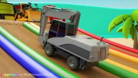 برنامه کودک ماشین های رنگی _ چالش صندوقچه های رنگی