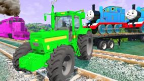 برنامه کودک ماشین بازی | ماشین های رنگی | سقوط اتوبوس های رنگی