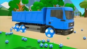 آموزش رنگها|ماشین های رنگی|توپ های رنگی|کودکانه|آموزشی|ویدئوی کودکانه