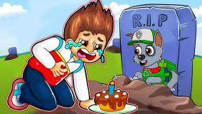 انیمیشن سگ های نگهبان با دوبله فارسی: هاپوها و کیک تولد!