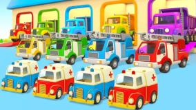 کارتون کودکانه - کارتون ماشین آتش نشانی برای بچه ها - سرگرمی برنامه کودک