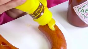 چالش غذایی اسمرفود برنامه سرگرمی بانوان | چالش جدید چالش موکاچو