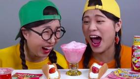 چالش غذایی اسمرفود برنامه سرگرمی بانوان | چالش جدید موکاچو مداد رنگی