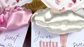 کارت مخصوص کش مو با طرح عروسکی و فانتزی