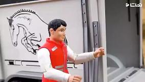 کارتون ماشین پلیس اسباب بازی : مراقبت پلیس از حیوانات