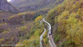 ویدیوی باکیفیت از طبیعت زیبای کشور نروژ