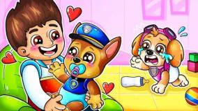 انیمیشن سگ های نگهبان با دوبله فارسی: هاپوها و پیدا کردن دندان گمشده!