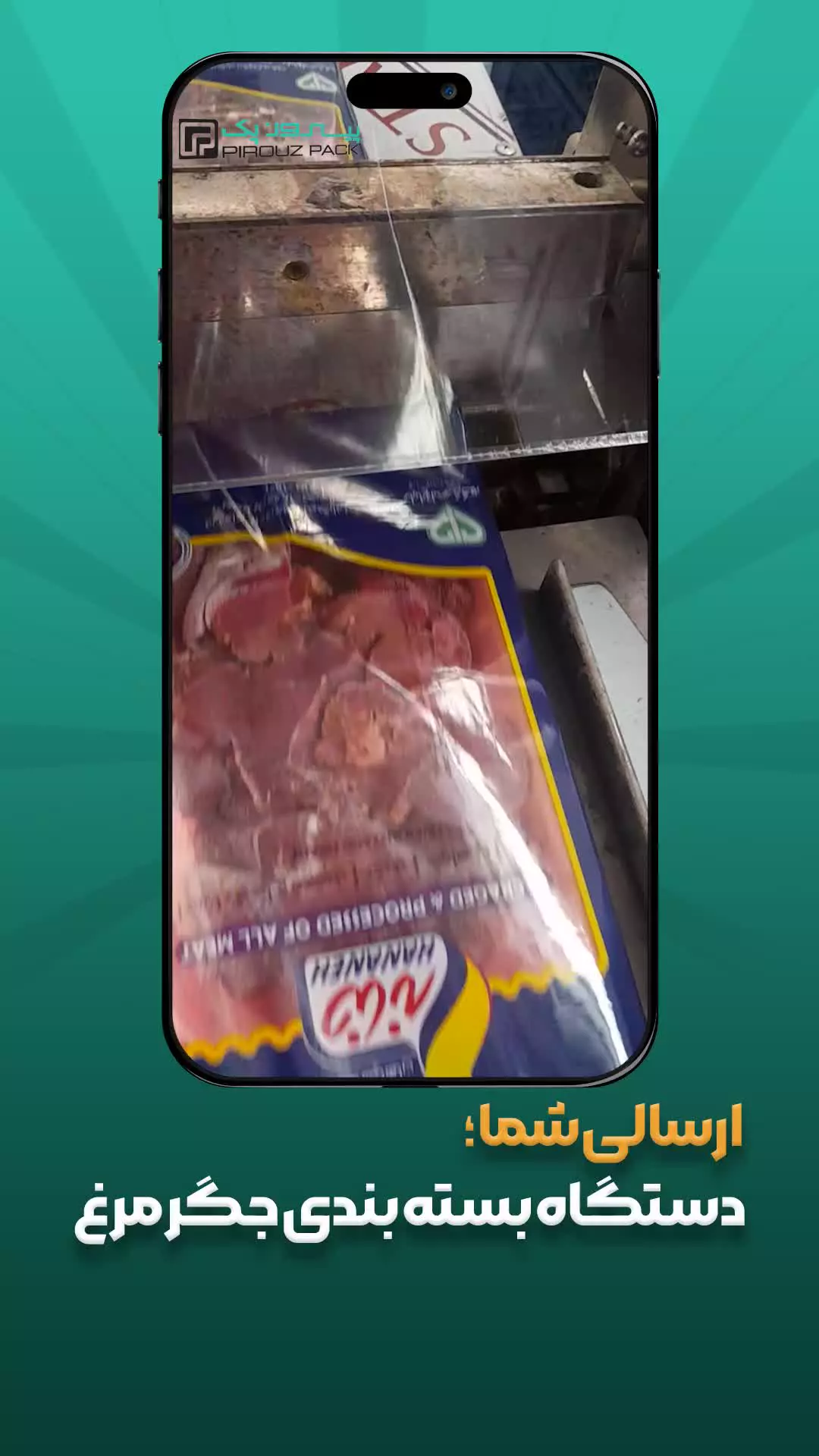 تحلیل عملکرد دستگاه بسته بندی جگر مرغ در بهبود بهره‌وری تولید