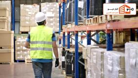 انبار توزیع متری داخل سوله