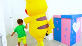 ولاد و نیکی-نیکی چالش جدید مامان و کریس-کارتون ولاد ونیکی جدید- کودک ولادو نیکی