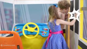 آیوا و مادر - دوستی ایوا در کلاس - سرگرمی کودک - ایوا و مادر بزرگ