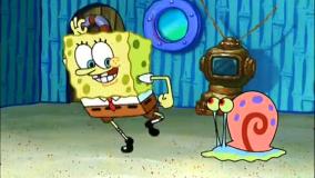 باب اسفنجی دوبله فارسی - کارتون باب اسفنجی جدید قسمت گری به حمام می رود