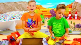 ولاد و نیکیتا دوبله فارسی . ولادونیکی . بازی کودکانه . بازی نیکی و ولاد