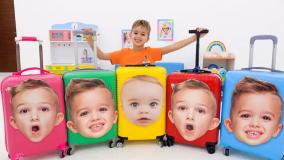 ولاد و نیکیتا~ولاد ونیکی~ولاد و چالش در هواپیما~کودک ولادو نیکی~ولاد نیکی جدید