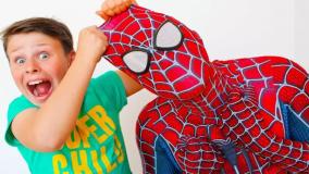 برنامه کودک مرد عنکبوتی و چالش گدازه ها با آدریانا طولانی و ماجراهای عجیب