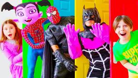 برنامه کودک مردعنکبوتی چالش و بازی فوتبال ابرقهرمانان کودک سرگرمی تفریحی