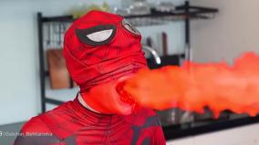 کارتون مرد عنکبوتی و اسپایدرمن برنامه کودک مردعنکبوتی چالش با دوستان