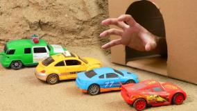 کارتون ماشین بازی کودکانه ، ماشین بازی جدید ، ماشین ها اسباب بازی ماشین پلیس