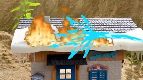 ماشین بازی طولانی -نجات ماشین آمبولانس-ماشین اسباب بازی کودکانه-ماشین بازی جدید