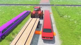 ماشین اسباب بازی کودکانه :: کارتون ماشین بازی :: ماشین های رنگی :: ماشین کودکانه