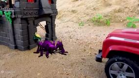 ماشین بازی طولانی ،کارتون ماشین بازی ،سرگرمی کودک ماشین بازی ، ماشین اسباب بازی