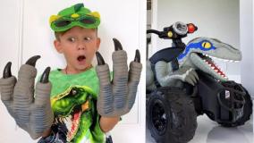 برنامه کودک سنیا - سنیا و نیکی - ماجراهای سنیاشو و دایناسور