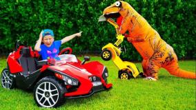 سنیا و نیکی - ماجراهای سنیاشو و پارک دایناسور - بازی سرگرمی با سنیا