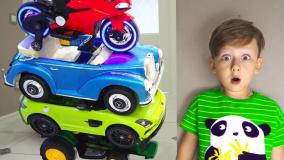 برنامه کودک سنیاشو - سنیا و نیکی - سنیا و کلکسیون ماشین های کودکانه اش