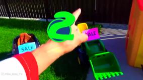 برنامه کودک جدید سنیا / عملیات جدید سنیا با بیل مکانیکی / اسباب بازی سنیاشو