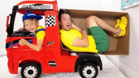 برنامه کودک سنیا |  کامیون اسباب بازی | سنیا شو کودک