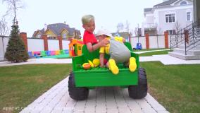 برنامه کودک سنیا/سنیاشو/سنیا و نیکی اسباب بازی بازی می کنند