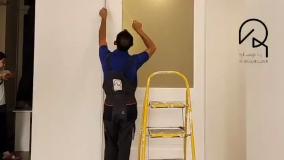 مراحل اجرا درب