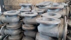 ریخته‌گری چدن در شهر صنعتی شمس‌آباد