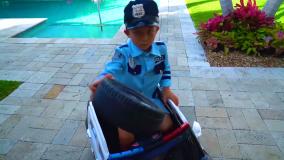 برنامه کودک سینا | ماشین و موتور پلیس