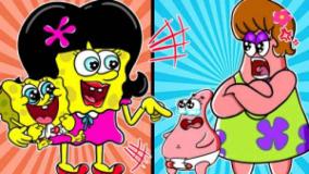 انیمیشن جذاب باب اسفنجی شلوار مکعبی