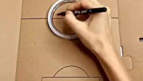 آموزش ساخت فوتبال دستی