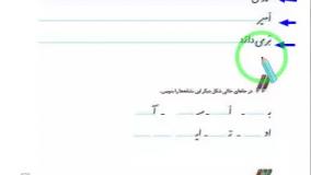 نگارش فارسی اول ابتدایی صفحه 56