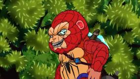 کارتون دایناسور ها | قلب اتمی در مقابل رنگین کمان گودزیلا