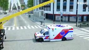 کارتون ماشین بازی کودکانه | ماشین های رنگی اسپرت