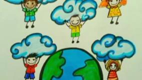 نقاشی روز جهانی کودک مناسبت روز کودک