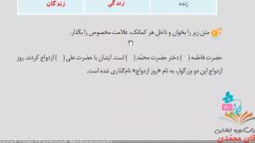 نگارش کلاس سوم دبستان - درس ۸ پیراهن بهشتی - صفحه 50-51-52 دوره ابتدایی