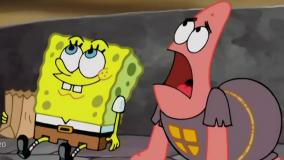 باب اسفنجی شلوار مکعبی : کارتون باب اسفنجی و پاتریک : باب اسفنجی و دوست حبابی