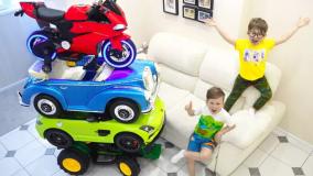 سنیا و نیکی - سنیاشو - مجموعه عظیم ماشین ها - بانوان کودک - سنیا