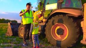 برنامه کودک سنیا - سنیاشو - تعمیر تراکتور  برنامه سرگرمی کودک