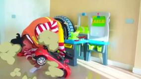 برنامه کودک سنیا - سنیا شو  - داستان ماشین ها - مک کوئین - برنامه کودک جدید